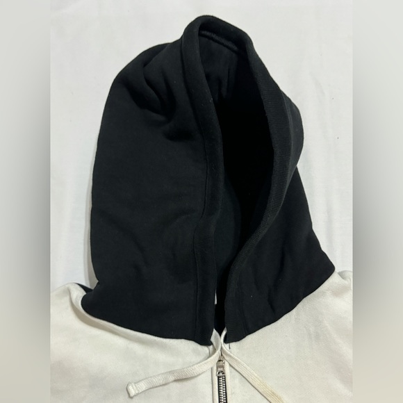 VTG A Bathing Ape BAPE Digital Print Y2K Stars Nigo Parka Zip Hoodie RARE BLACK - Picture 9 of 16